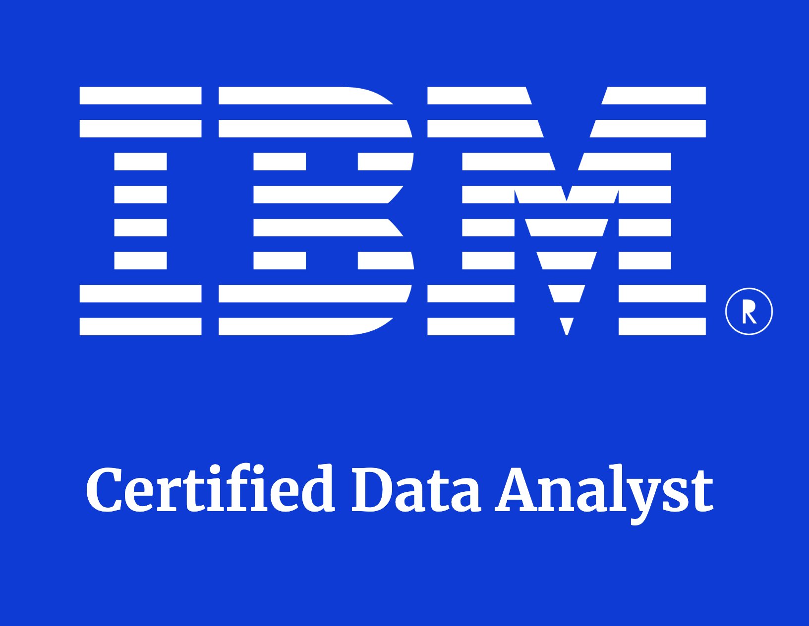 IBM Data Analytics Certification